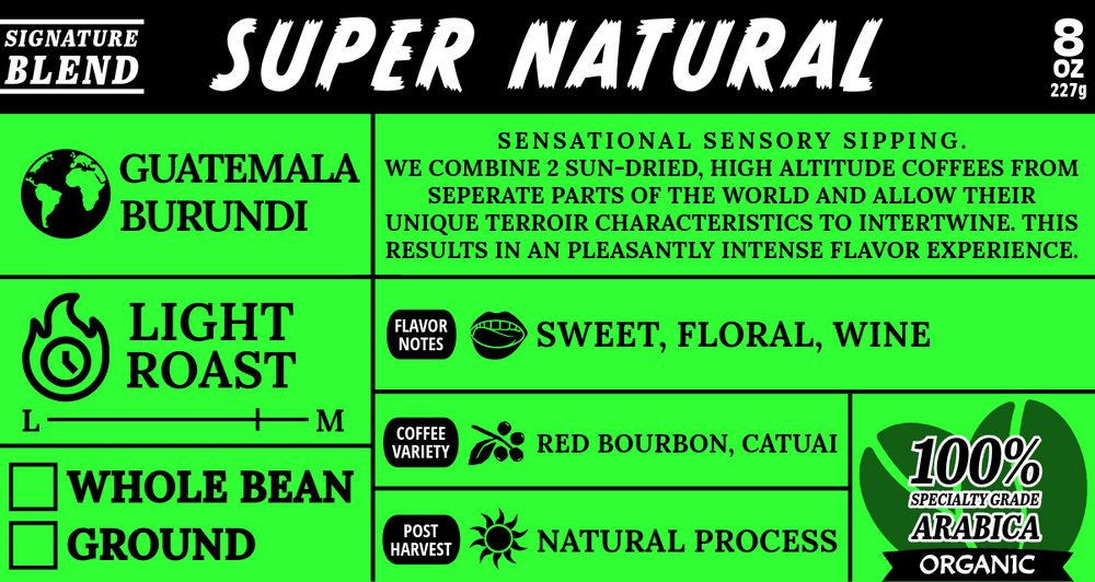 
                  
                    SUPER NATURAL - Bauer's Brew
                  
                